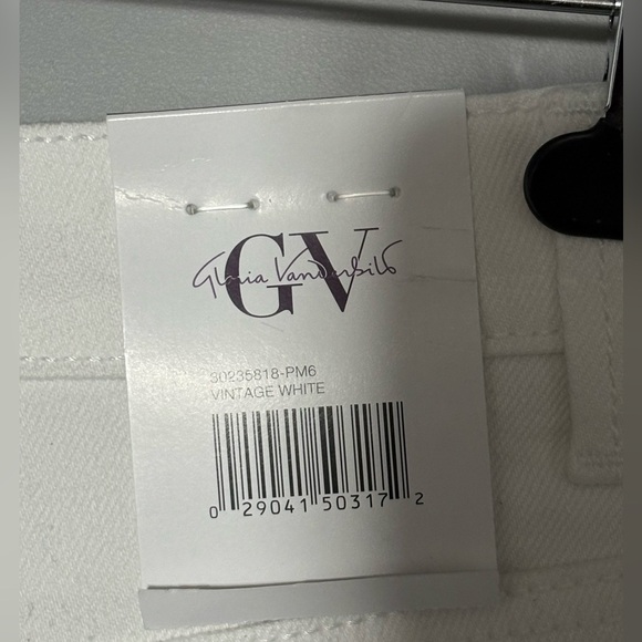 Gloria Vanderbilt Vintage White Midi Denim Skirt NWT - Picture 8 of 12